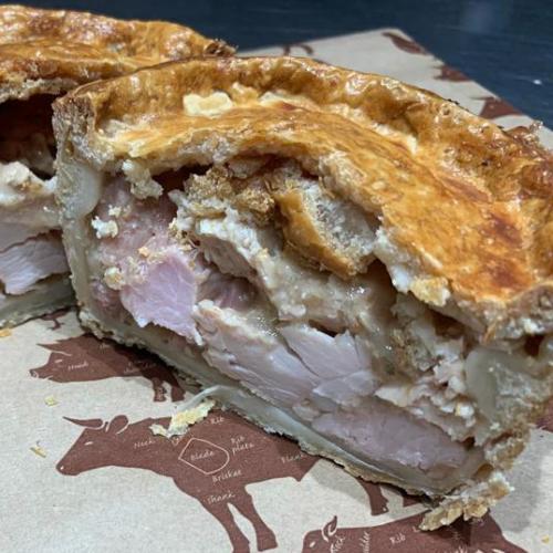 Turkey and Ham Pie